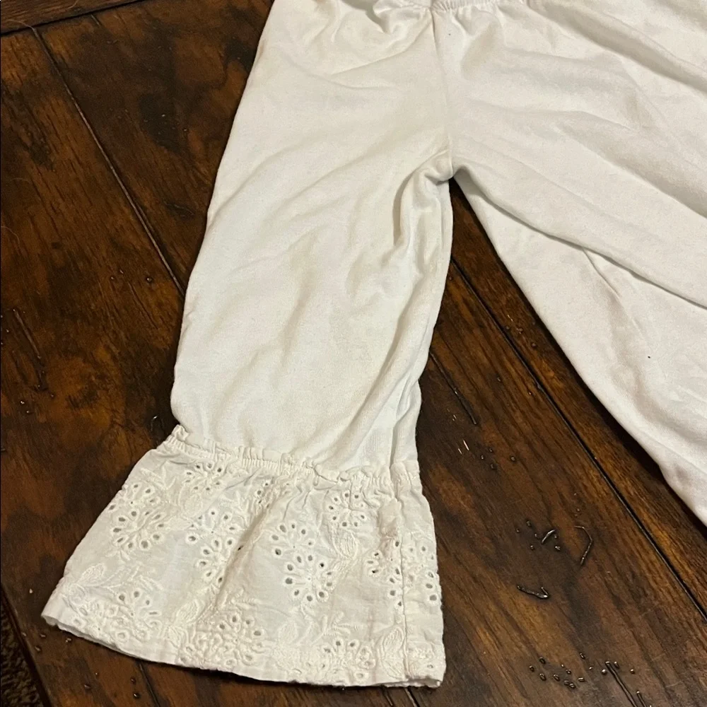 Abercrombie Kids Cream Long Sleeve Tee with Knot - Picture 3 of 6
